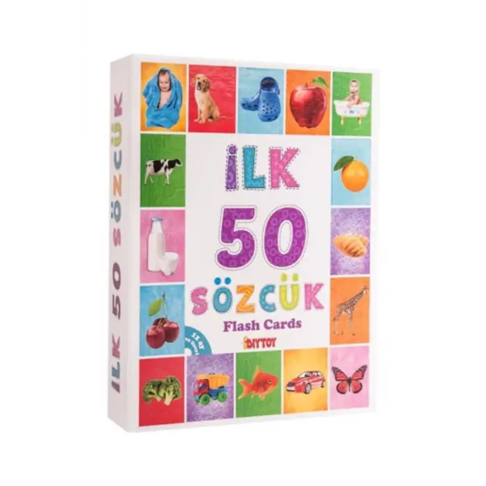 DIYTOY 1161 Flash Card İlk 50 Sözcük
