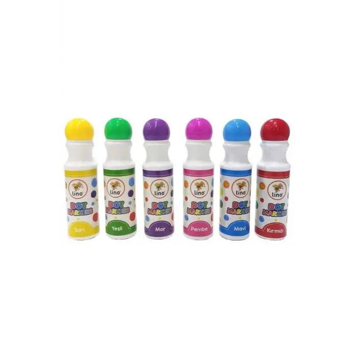 Dot Markers 6 Lı Yıkanabilir Boya Ln-606