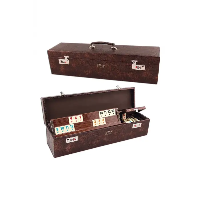 Elit Suni Deri Okey Takımı