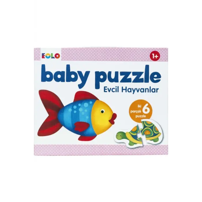 Evcil Hayvanlar Bebek Puzzle 12 Parça
