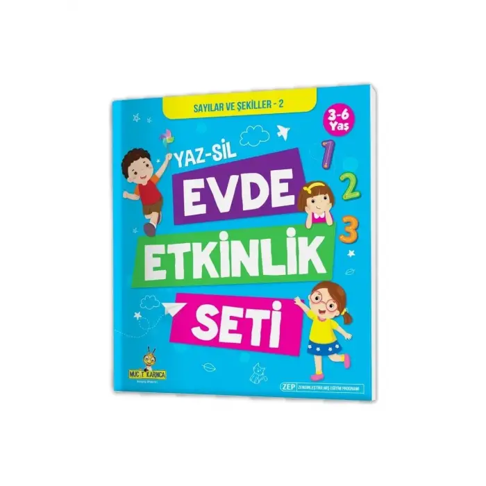 Evde Etkinlik Seti 3-6 Yaş