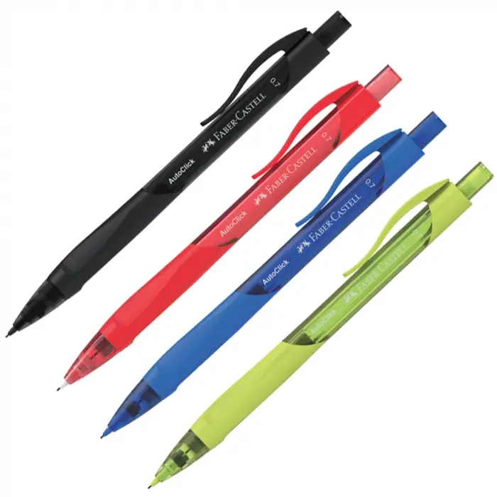 Faber-Castell AutoClick Renkli Gövde 0,7 mm