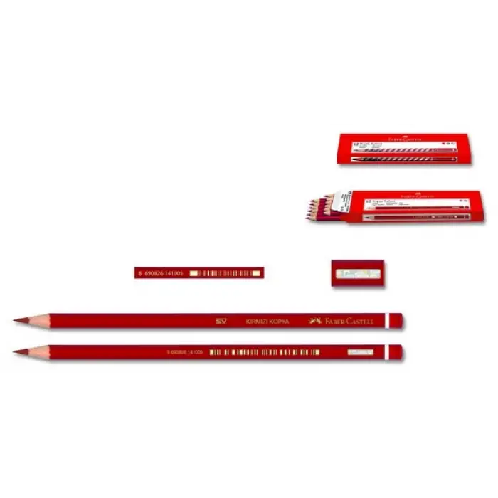 Faber-Castell Kırmızı Kopya Boya Kalemi 1 Adet