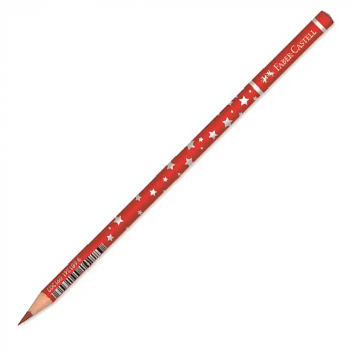 Faber-Castell Kopya Kalemi Başlık Yıldız Kırmızı