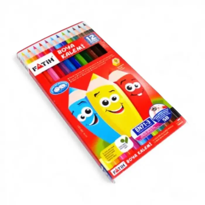 Fatih Kuru Boya Tam Boy 12 Renk