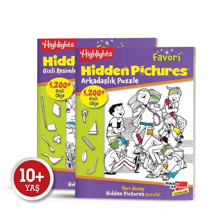 Favori Hidden Pictures 2li Set