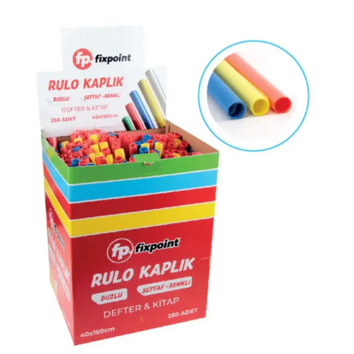 Fixpoint Rulo Kapak Renkli 40X150Cm