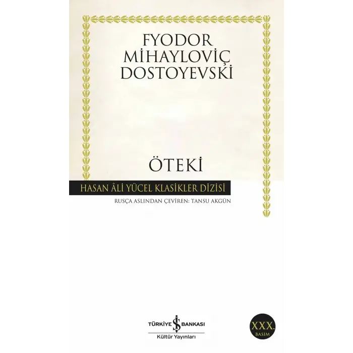 Fyodor Mihayloviç Dostoyevski öteki