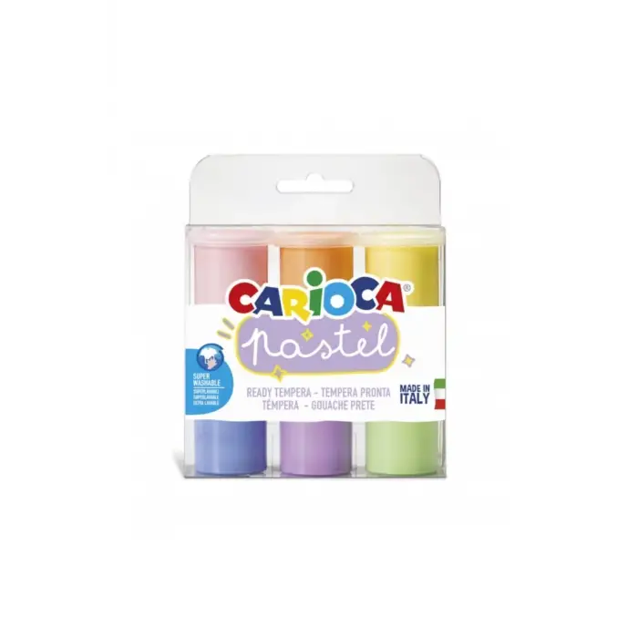 Guaj Boya (SÜPER YIKANABİLİR) Pastel 6x25gr