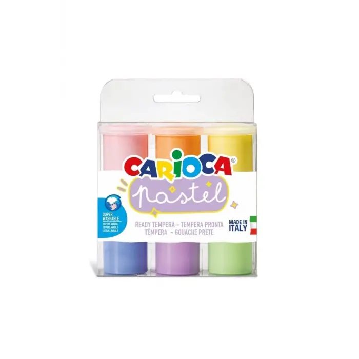 Guaj Boya (SÜPER YIKANABİLİR) Pastel 6x25gr