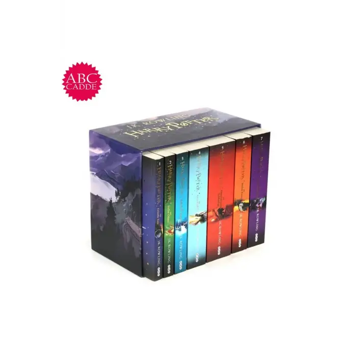 Harry Potter 7 Kitap Set Takım Özel Kutulu Set