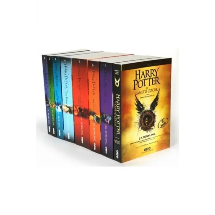 Harry Potter 8 Kitap Seti + Özel Kutu