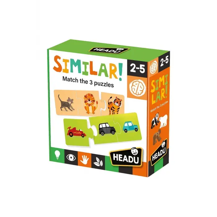 Headu 3 Parçalı Benzerini Bul Yapboz