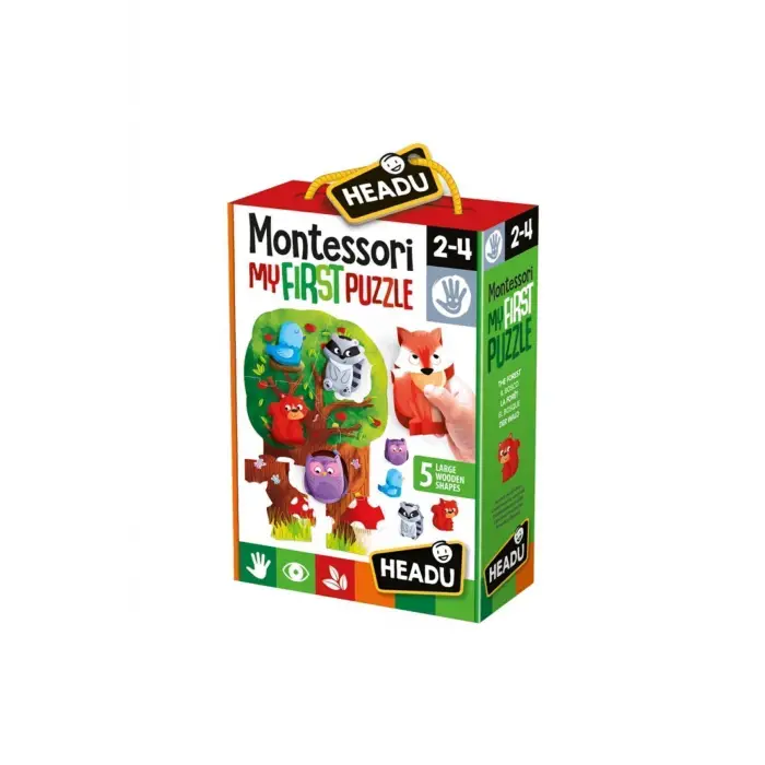 Headu Montessorı Fırst Puzzle The Forest (2-4 YAŞ)