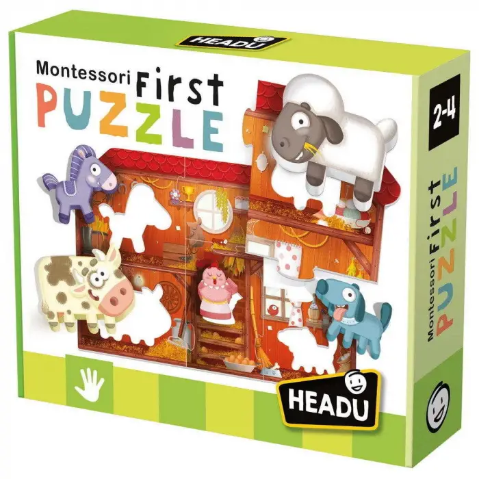 HEADU MONTESSORI FIRST PUZZLE THE FARM