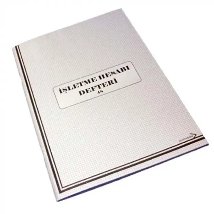 İşletme Defteri 48 Yaprak Numaralı Karton Kapak
