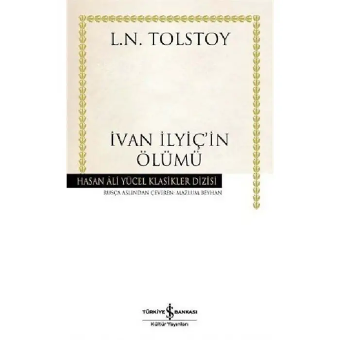 Ivan Ilyiçin Ölümü (ciltli)