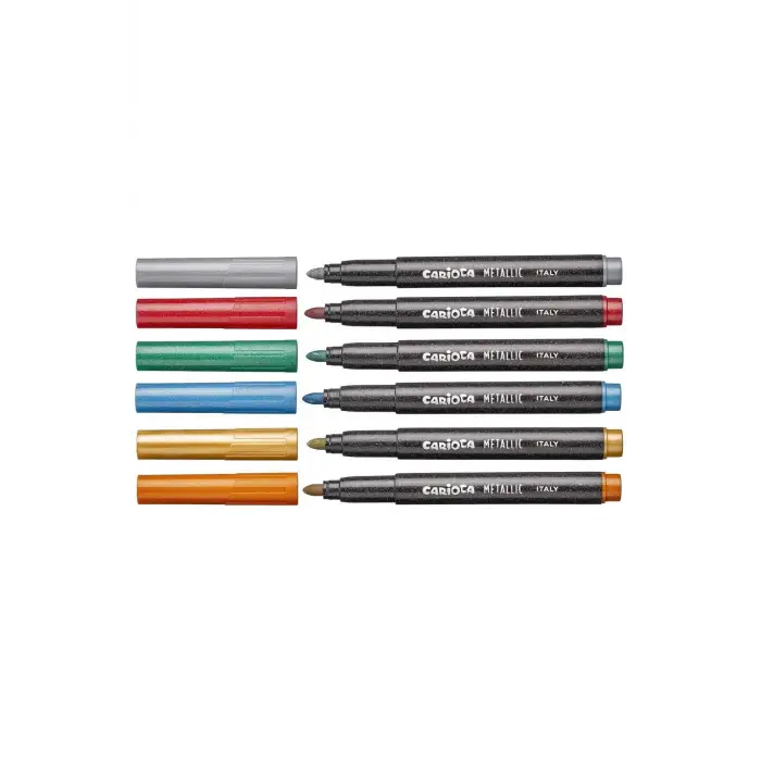 Jumbo Keçeli Boya Kalemi Metalik 6’lı