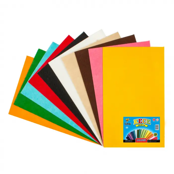 KEÇE 10 RENK 10LU (20X30 cm.)