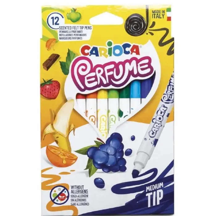 Kokulu Keçeli Boya Kalemi- 10 Adet