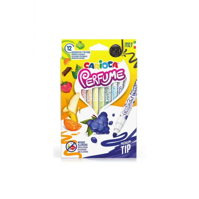 Kokulu Keçeli Boya Kalemi 12li 42672