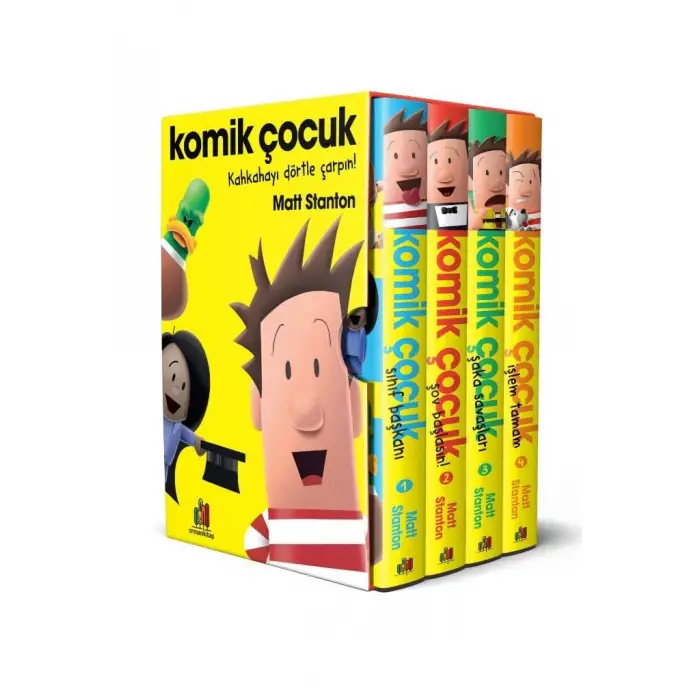 Komik Çocuk Seti - 4 Kitap Takım