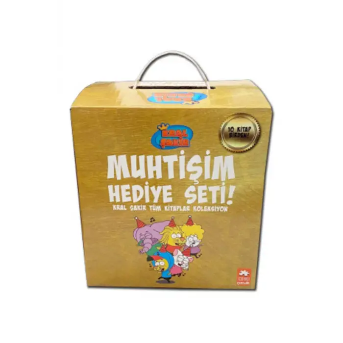 Kral Şakir 10lu Ciltli Kutulu Kitap Seti Varol Yaşaroğlu