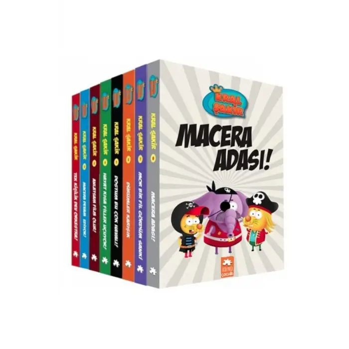 Kral Şakir 8 Kitap Takım Set (ciltli)