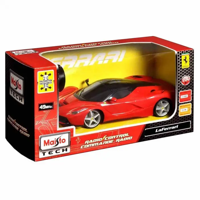 LaFerrari 1:24 Uzaktan Kumandalı Araba - Kırmızı Araba