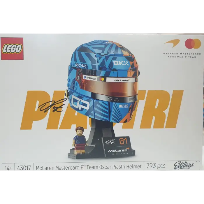 Lego 43017 Mclaren Oscar Piastri Kask