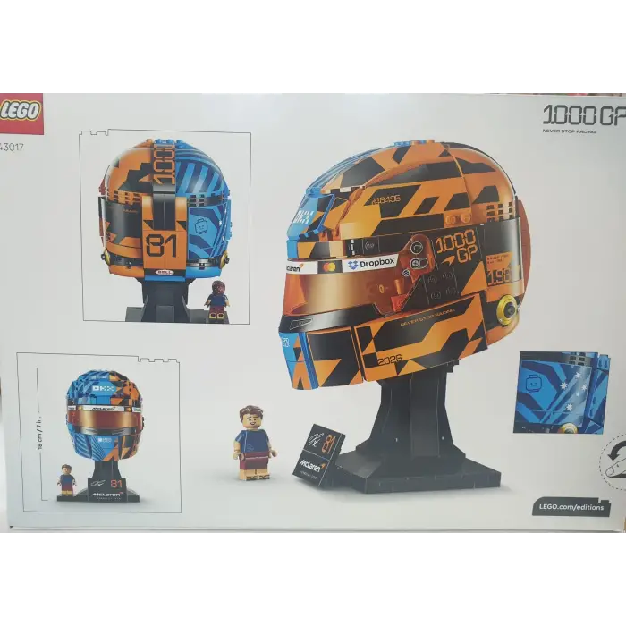 Lego 43017 Mclaren Oscar Piastri Kask