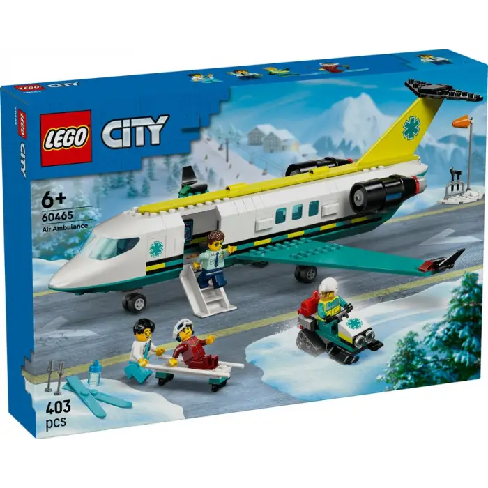 LEGO City Acil Hava Ambulans Uçağı