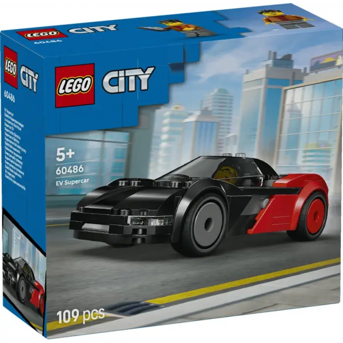 LEGO City Elektrikli Süper Araba