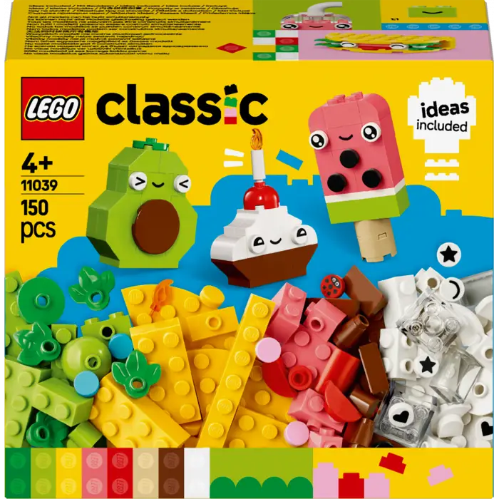 LEGO Classic Yaratıcı Yiyecek Arkadaşlar Hayali Oyunlar için Oyuncak