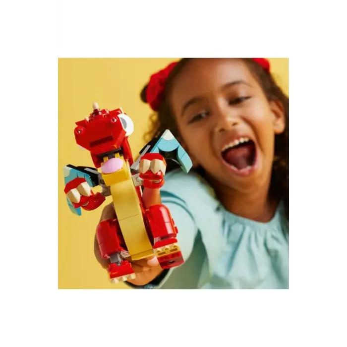 LEGO ® Creator Kırmızı Ejderha 31145 - Oyuncak Yapım Seti (149 Parça)