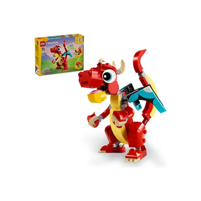 LEGO ® Creator Kırmızı Ejderha 31145 - Oyuncak Yapım Seti (149 Parça)