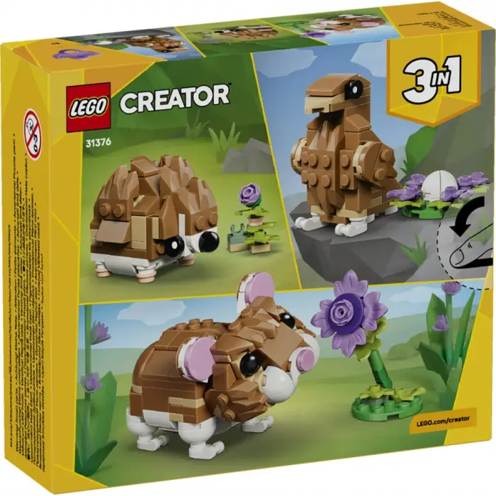 LEGO Creator Sevimli Hamster ile Çiçek