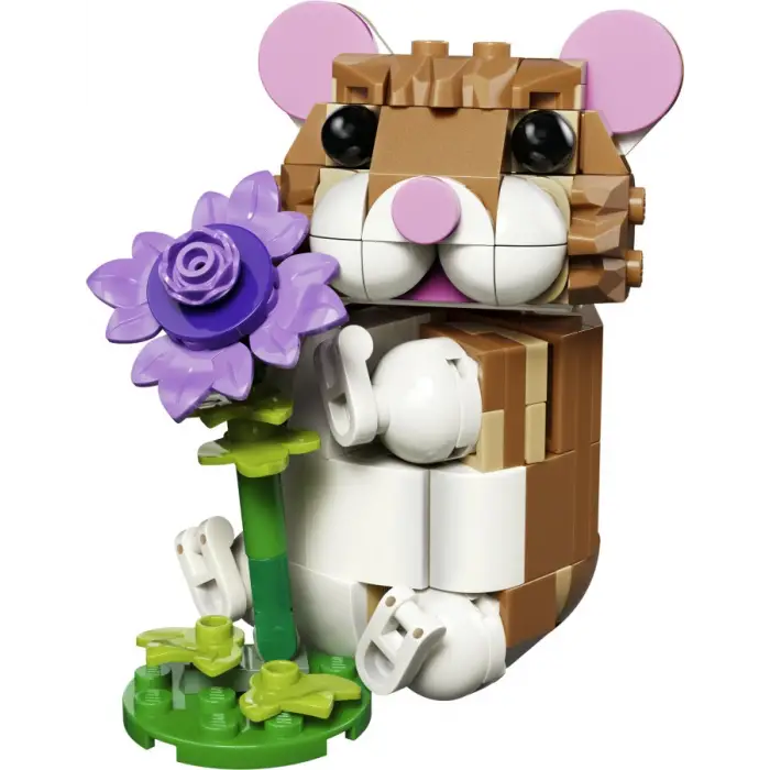 LEGO Creator Sevimli Hamster ile Çiçek