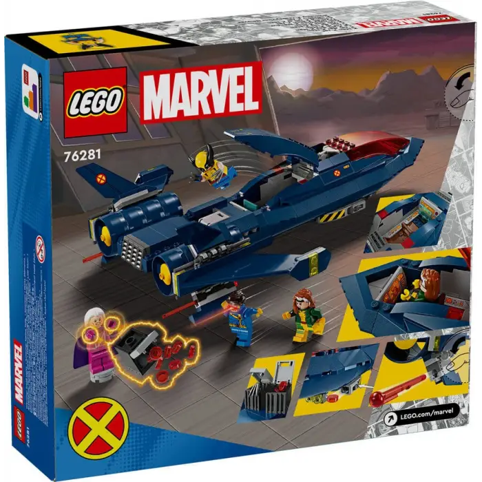 Lego marvel x-men x-jet