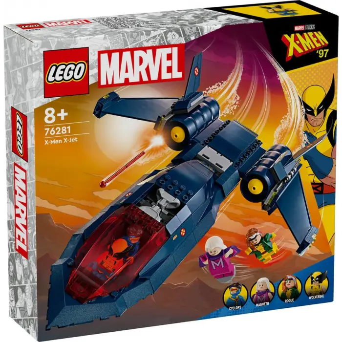 Lego marvel x-men x-jet