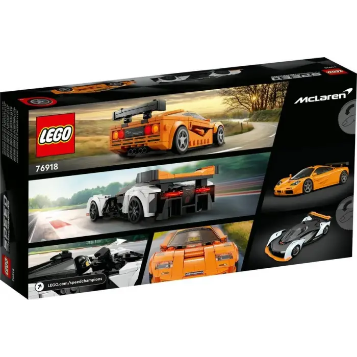LEGO Speed Champions McLaren Solus GT ve McLaren F1 LM