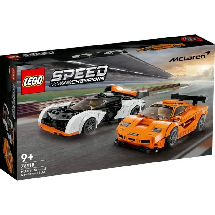 LEGO Speed Champions McLaren Solus GT ve McLaren F1 LM