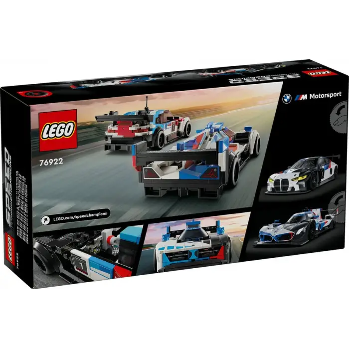 LEGO Speed Champions BMW M4 GT3 ve BMW M Hybrid V8 Yarış Arabaları