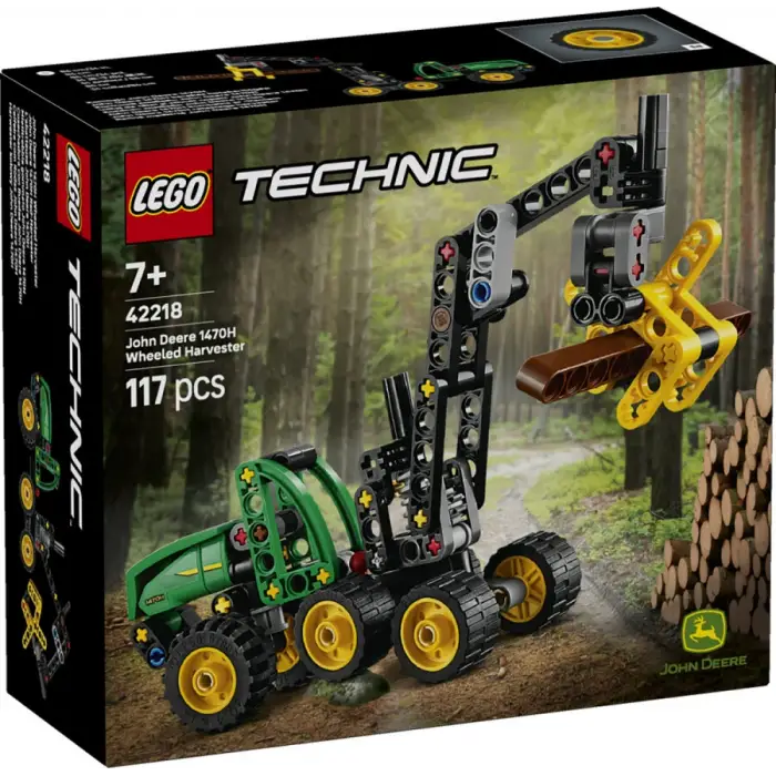 LEGO Technic John Deere 1470H Tekerlekli Orman Makinesi