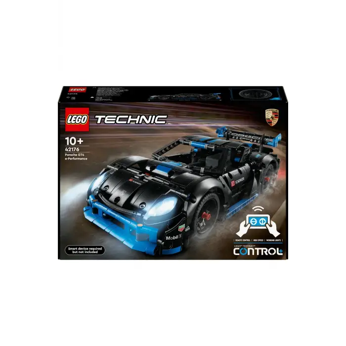 Lego® Technic Porsche GT4 e-Performance Yarış Arabası 42176 – 10 Yaş ve Üzeri Yapım Seti (834 Parça)