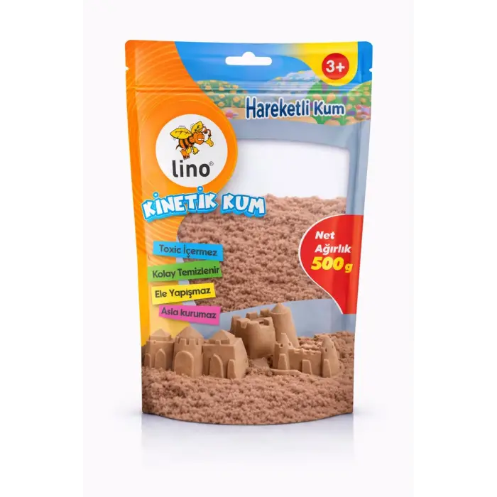 LİNO KİNETİK KUM 500 GR DOĞAL