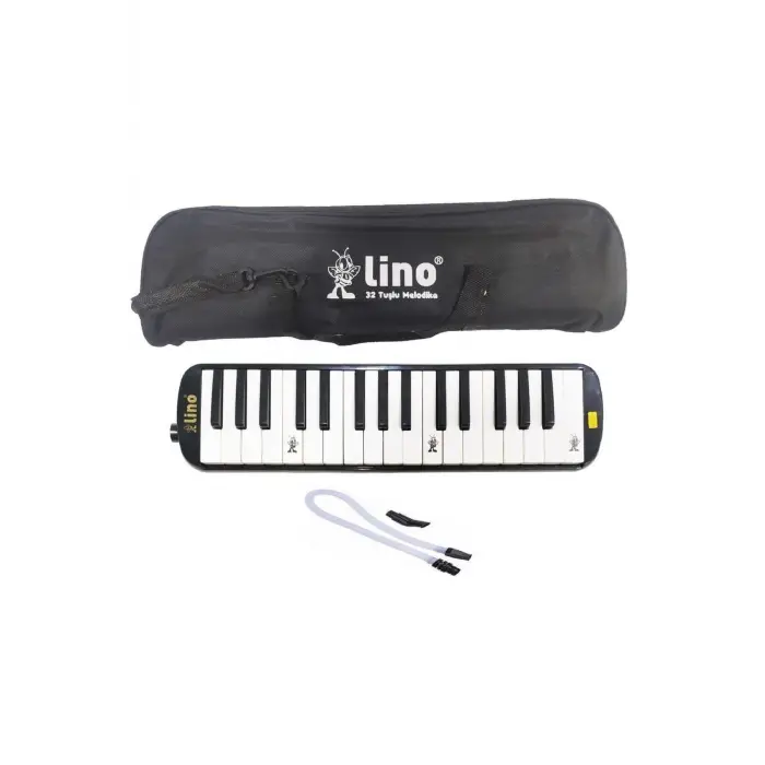 Lino Melodika 32 Tuşlu Bez Çantalı Siyah Melodika