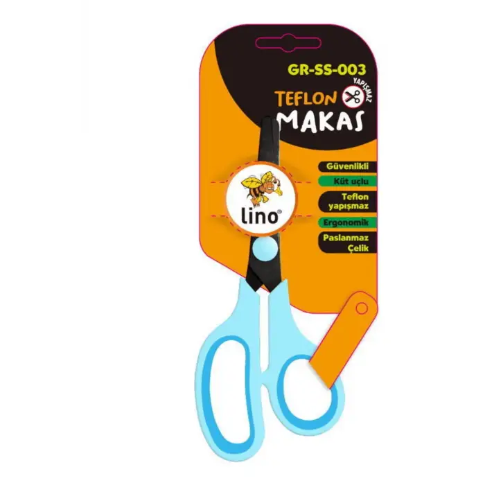 Lino Teflon Makas - Yapışmaz Blisterli