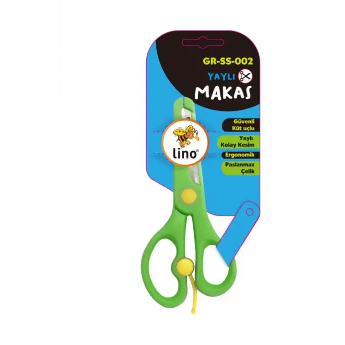 Lino Yaylı Makas Blisterli