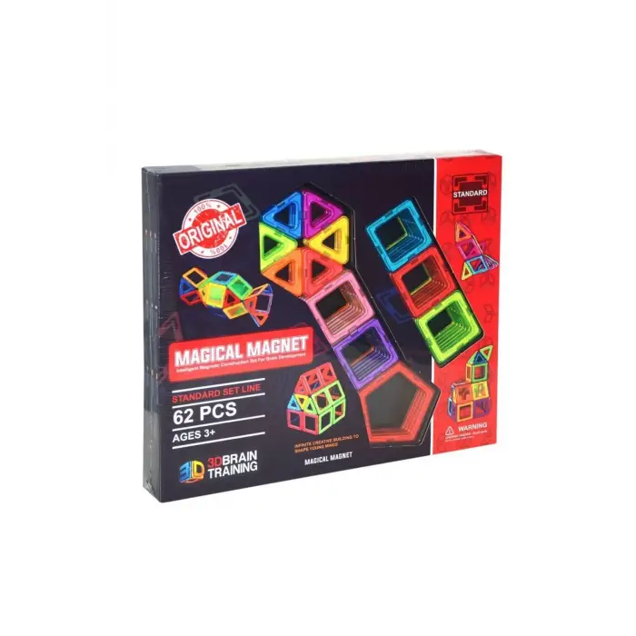 Magical Magnet Başel 62 Parça Oyun Seti